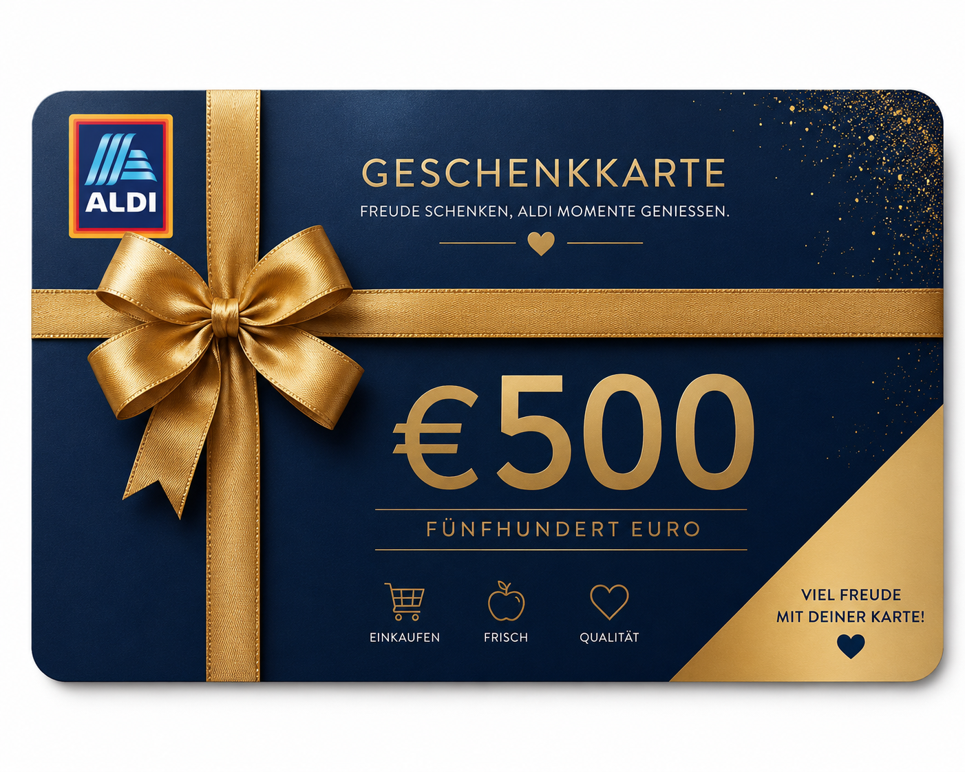 500€ ALDI Gutschein