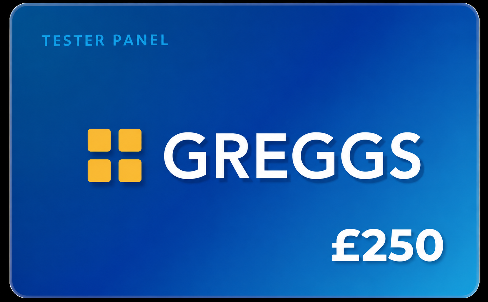 £250 Greggs Gift Card